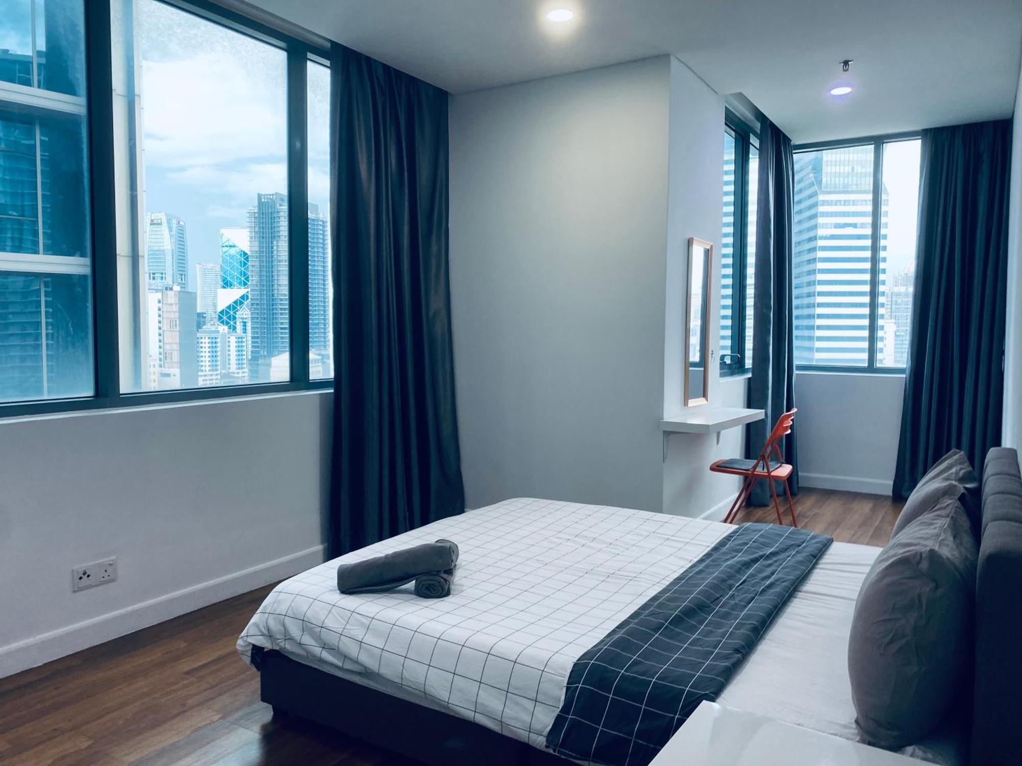 קואלה לומפור Apartment Near Klcc By Grihoz חדר תמונה